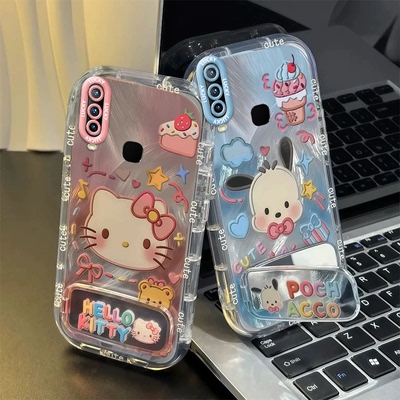 女新款卡通支架手机壳