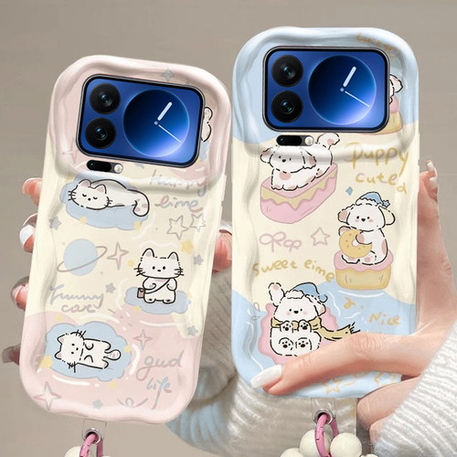 卡通可爱支架适用多型号手机壳