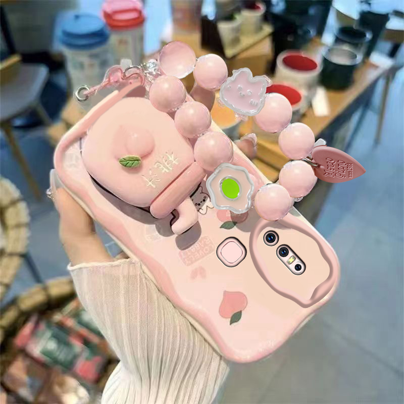 适用于vivos1手机壳女可爱手链