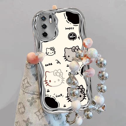 适用于红米Note10手机壳可爱手链【5G】红米Note10Pro【5G】保护套卡通ins风全包卡通潮女防摔网红轻薄