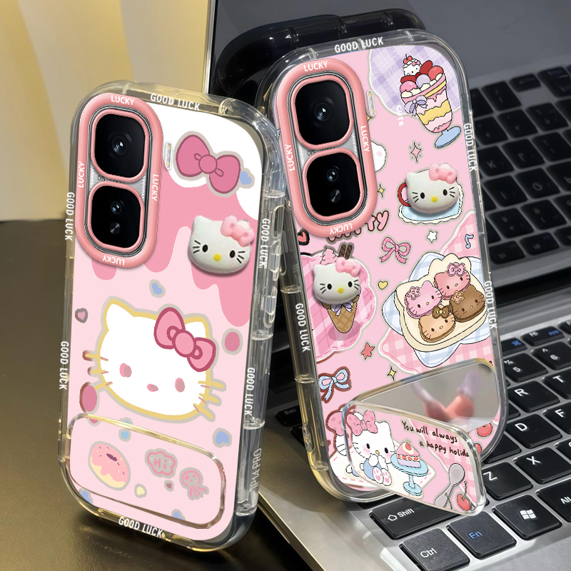 女新款卡通公仔支架手机壳