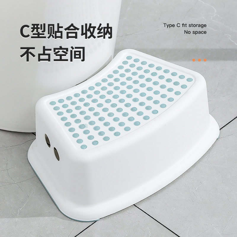 儿童踩脚凳宝宝洗手垫脚凳塑料防滑厕所蹲坑脚踏马桶凳钢琴矮凳