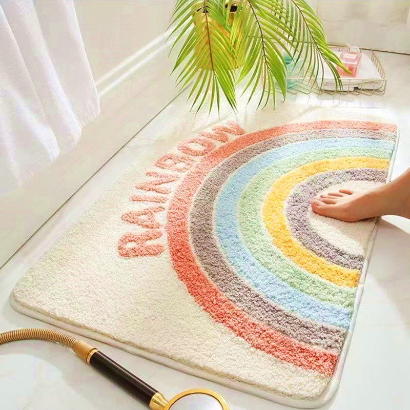 浴室吸水地垫卫生间门口防滑垫子家用脚垫进门门垫厕所洗手间地毯,居家布艺,家用脚垫,淘宝优惠券,粉丝福利购,淘宝优惠卷