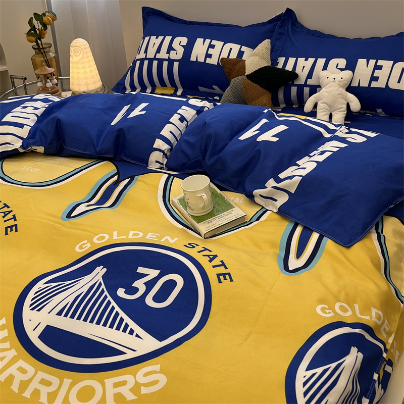 男孩床上用品床单科比被套篮球