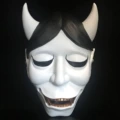 White Resin Fox Mask