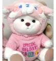 Pink Tiger Hat + Pink Sweater