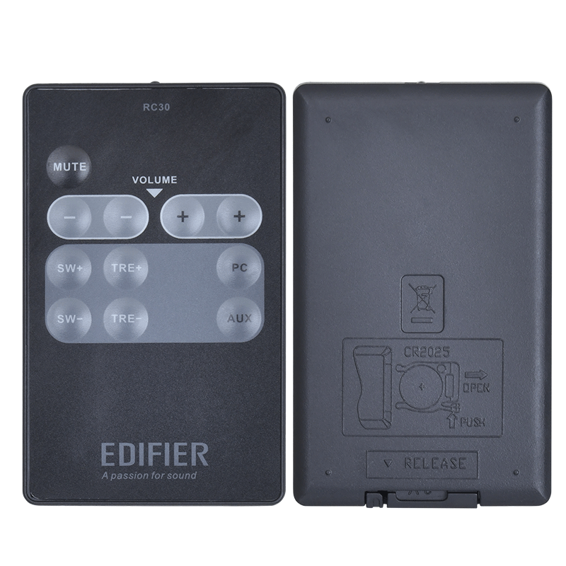 适用Edifier漫步者音响遥控器RC15A RC100 RC10A1 S1000 C2 C3 RC30 RC2.1C RC10D R2000DB音箱功放摇控板