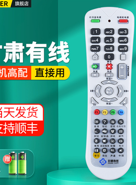 适用甘肃有线电视机顶盒遥控器通用华数广电网络数字电视DVC-5028h天水九洲RMC-C245DVB-C516A飞越FY-06A