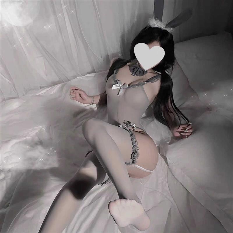 做你的猫 禁欲系性感睡衣女可爱女仆兔女郎连体制服内衣女丝袜女图片