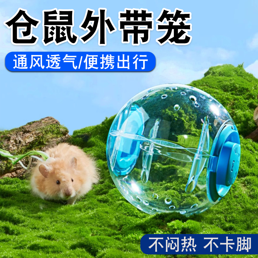 仓鼠外带笼解闷跑球玩具外出包