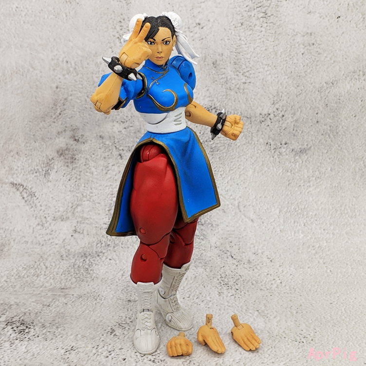 街头霸王5 春丽古烈手办玩具PS4游戏可动人偶模型动漫周边