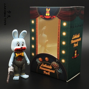 猛鬼街寂静岭3罗比兔子手办僵尸丧尸人偶担架床生化危机模型玩具