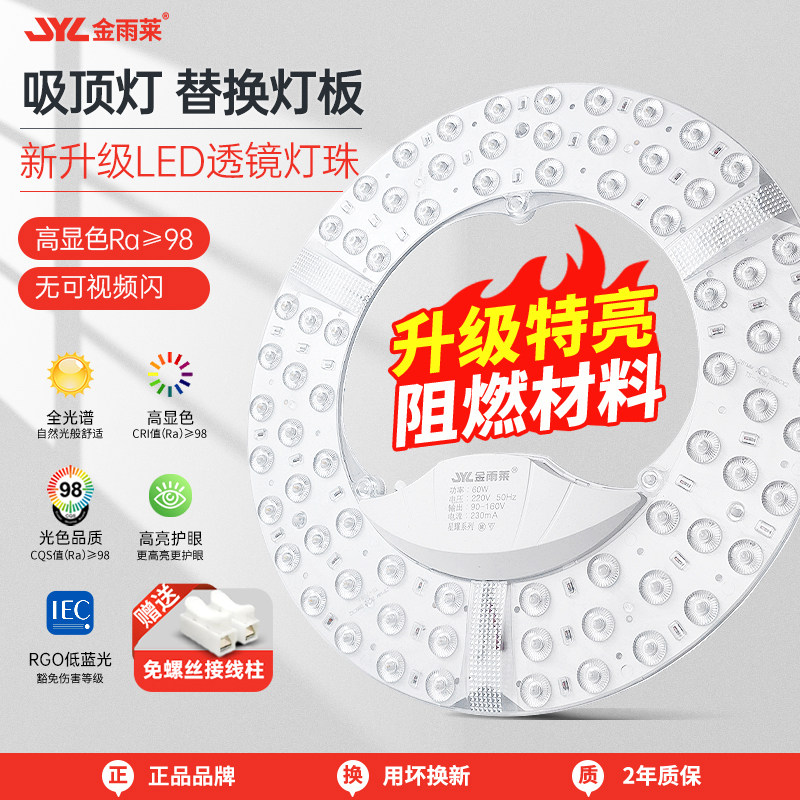 全光谱高亮LED替换模组灯盘灯板图片