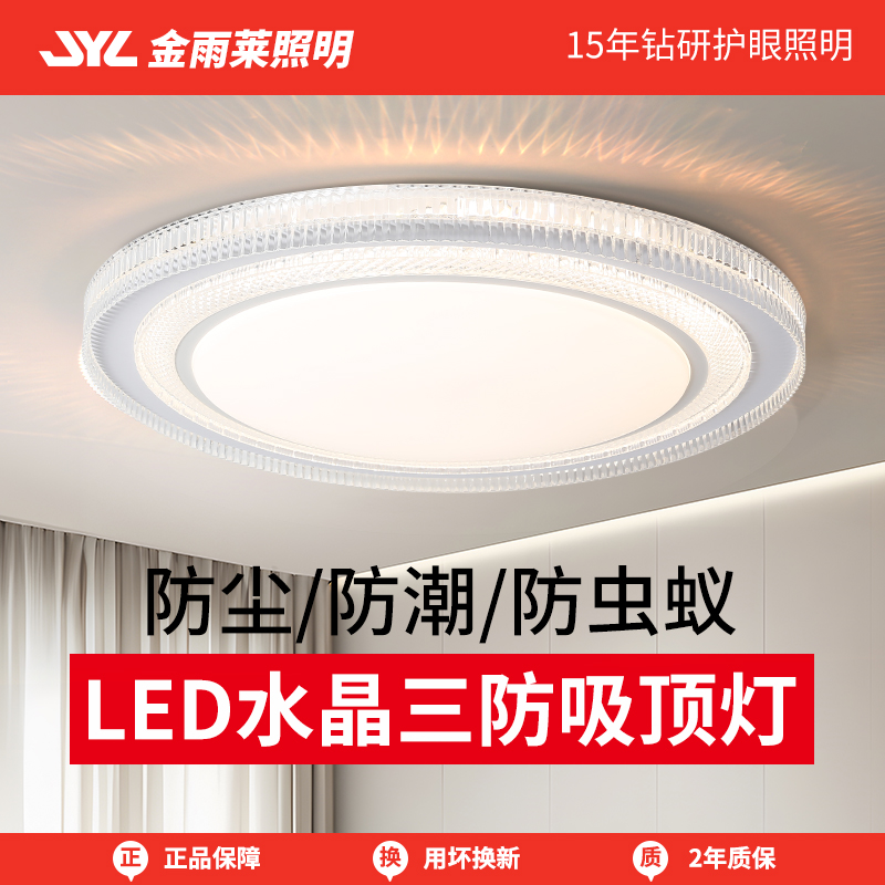 金雨莱led现代简约主卧灯