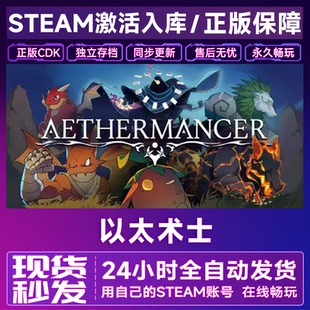 Steam正版 以太术士 激活码CDK入库 全DLC中文游戏 Aethermancer