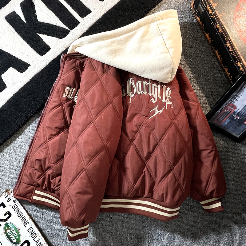 儿童棉服男童冬季加厚夹棉外套