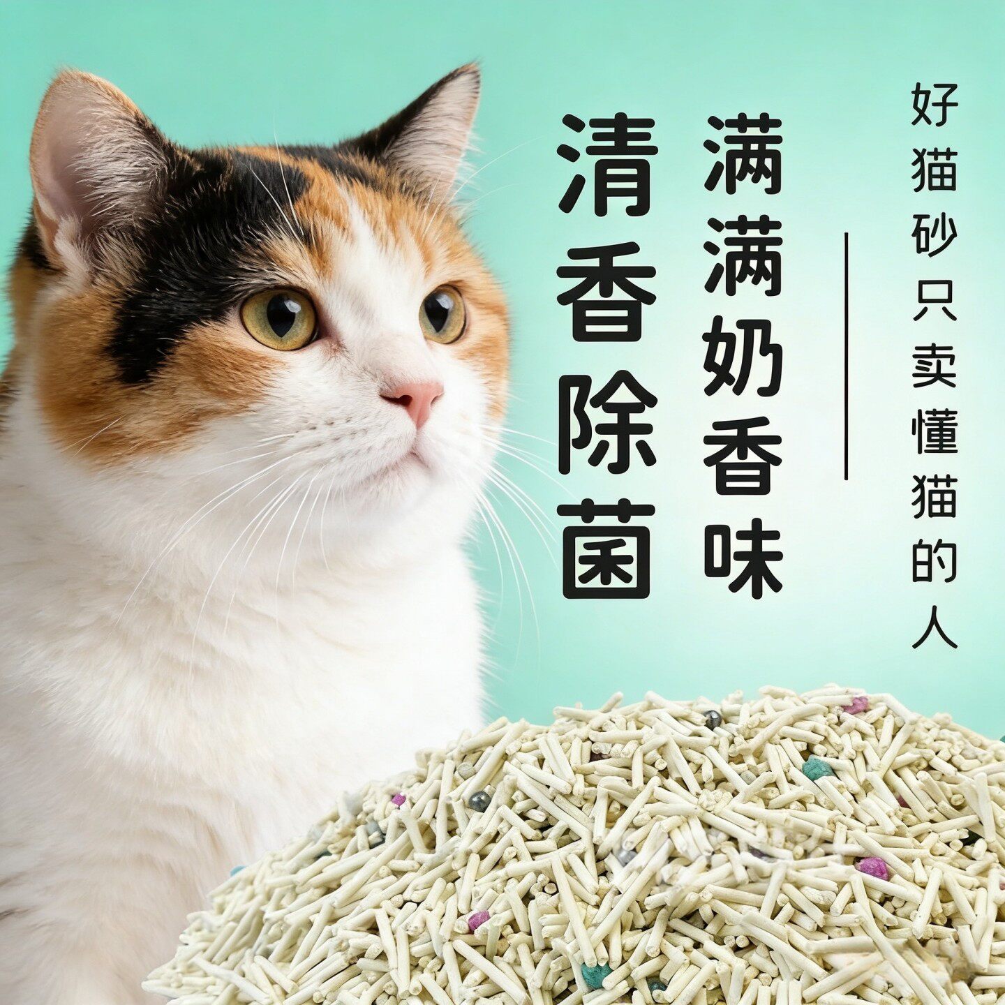 豆腐猫砂大包低尘奶香原味猫咪用品幼猫成猫混合猫砂批发10斤实惠
