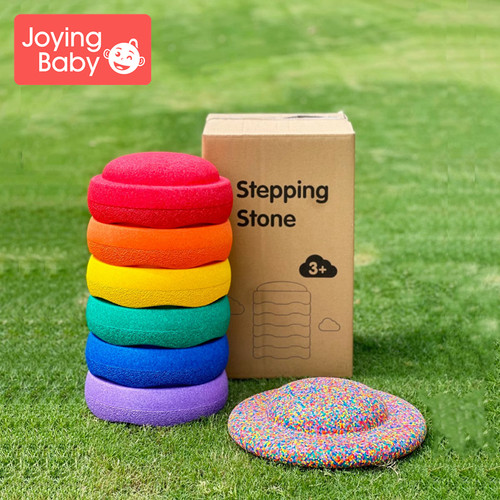 joyingbaby过河石epp彩虹色感统