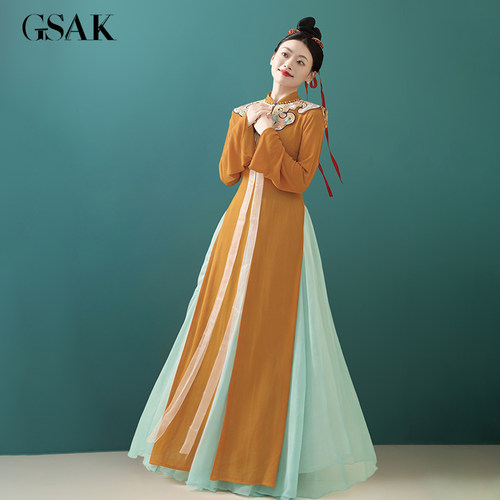 GSAK新中式云肩改良汉服