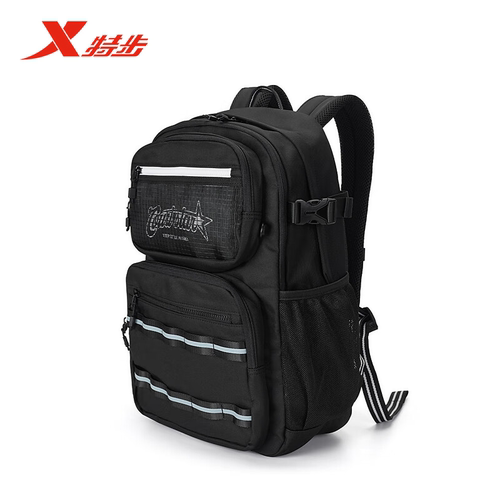 特步双肩包中性男女同款2025秋新