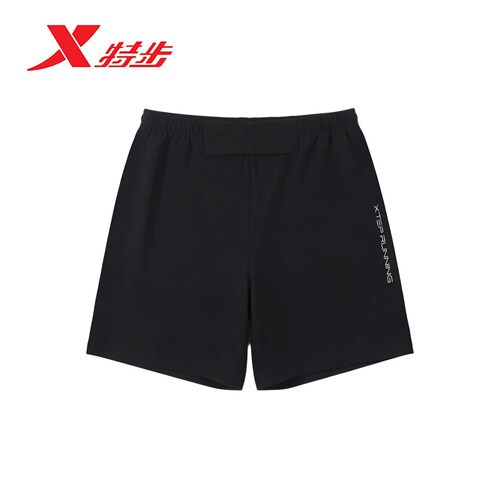 特步梭织短裤男士2026夏季款弹性冰丝速干运动短裤974329240241