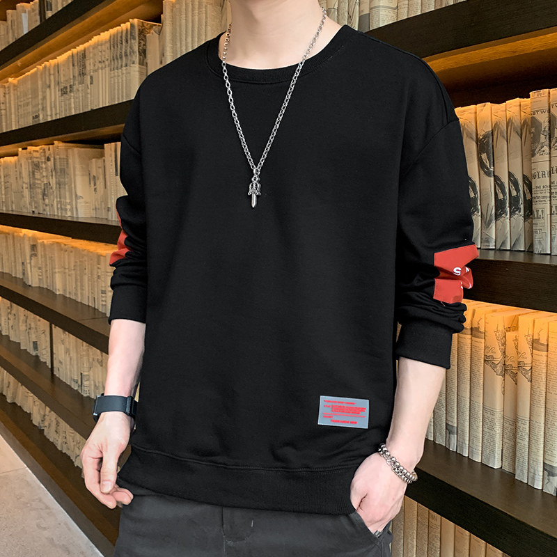 21男士卫衣圆领宽松休闲上衣服男装潮打底衫秋冬款W807-P23,男装卫衣,星座815-2