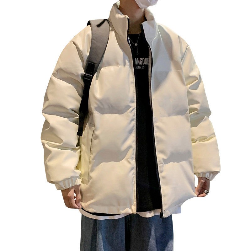 男装棉衣男PU皮棉服2023年新款宽松面包服立领冬装棉袄M2101-P105,男装棉衣,星座815-2