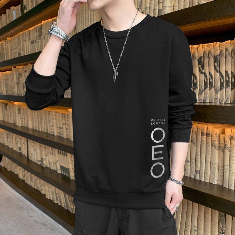 Men's long sleeve leisure spring 2021 new spring fashion autumn top top top