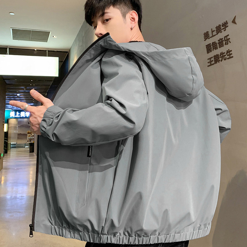 秋季2021男士工装外套新款潮流上衣秋装夹克男休闲衣服J983-P37,男装夹克,星座815-2