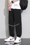 冰丝裤男夏季宽松束脚超薄垂感丝滑休闲长裤速干运动裤K2209-P35，男装休闲裤，星座815-2