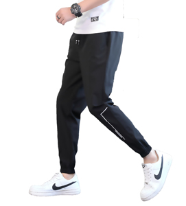 男士春夏季九分裤2023新款时尚潮流速干束脚休闲裤子K622-P25图片