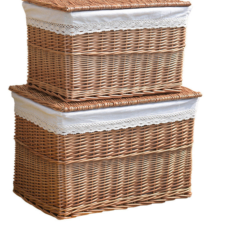 Large Rattan File box Laundry basket Bamboo Willow Rattan box Basket baby Clothing storage boxin the Storage consolidation , Home Storage appliances , Storage box , Storage box  category - from Buy2taobao.com to provide professional Taobao agent buy service