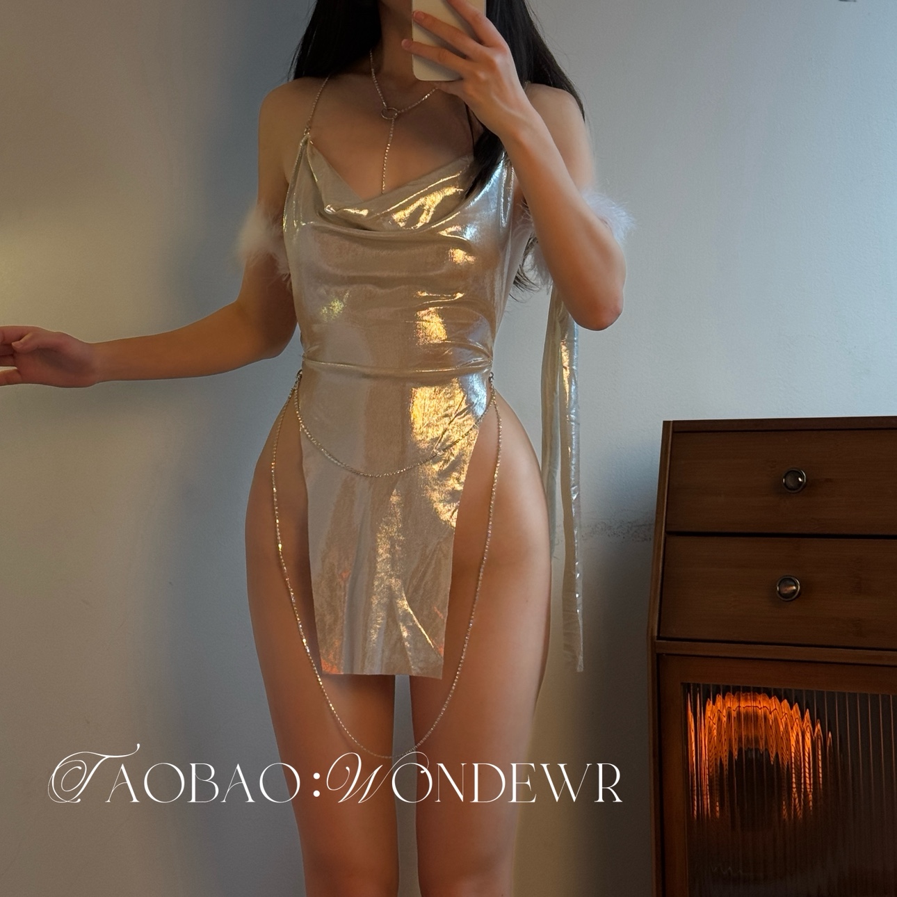 闪闪特高级的面料！！美人鱼！！光泽感牛逼！