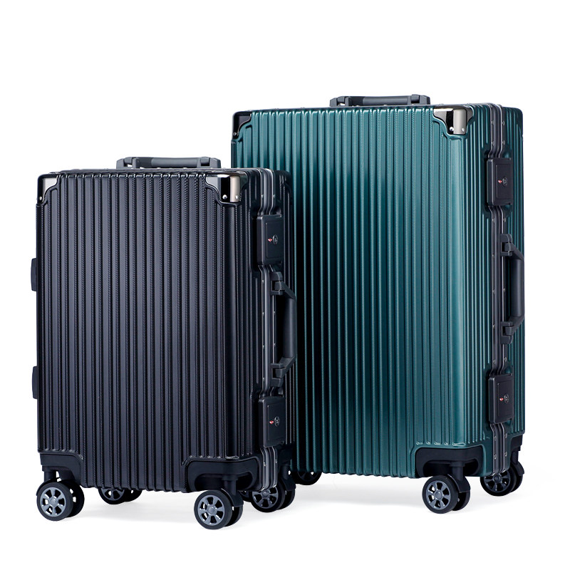 真维斯万向轮铝框登机20/24寸旅行箱女轻便行李拉杆密码箱INS网红