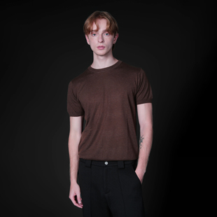 30羊毛混纺圆领短袖 Set 25SS修身 life T恤2.0 for