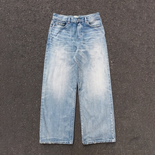 Set for life x Wirote 联名 云絮清蓝 微阔直筒版型牛仔裤