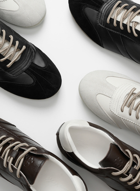 Set for life 25FW 三色休闲薄底运动德训鞋平底男女