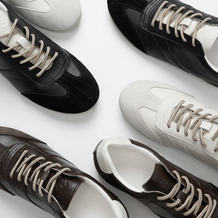 Set for life 25FW 三色休闲薄底运动德训鞋平底男女