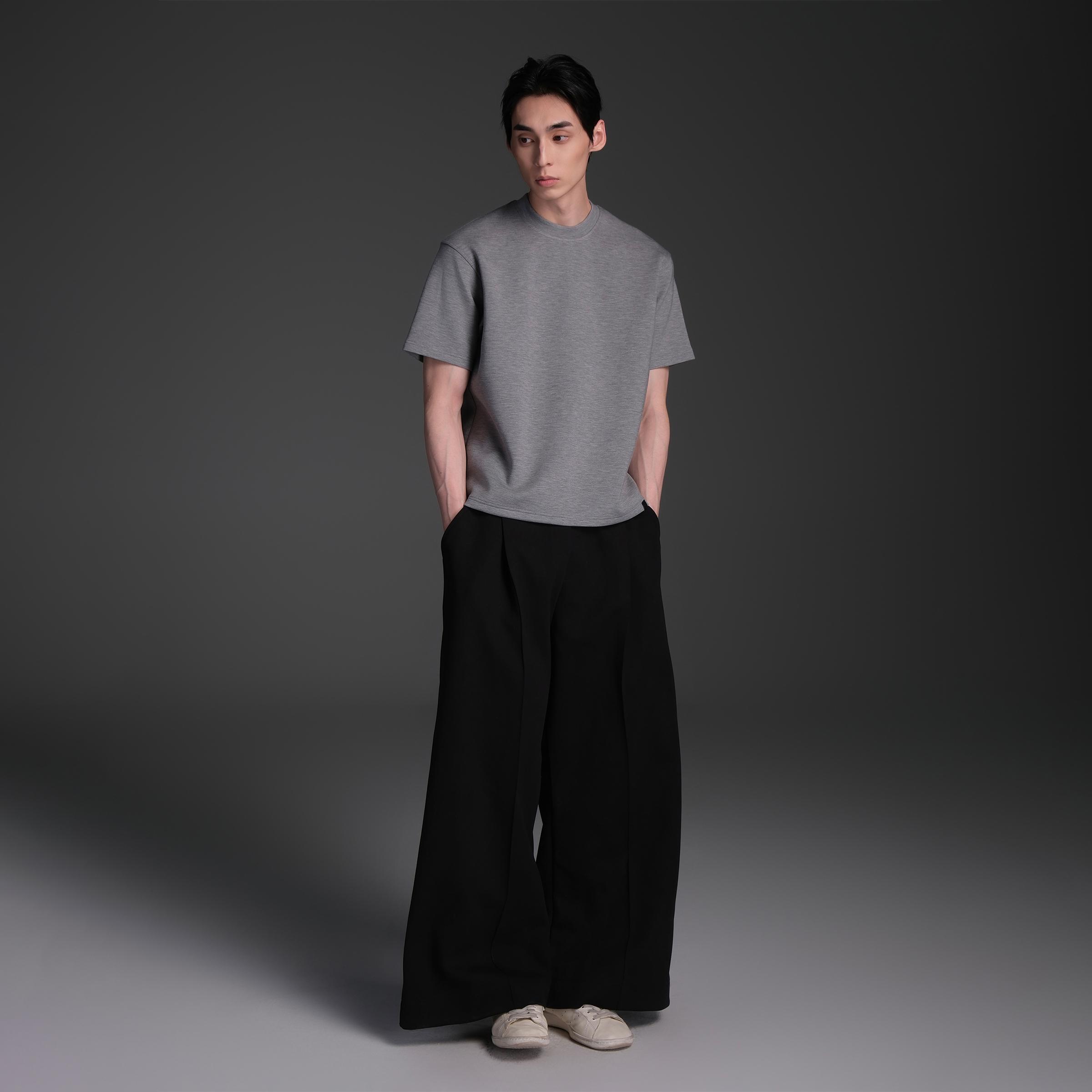 Set for life 25SS顺滑亲肤太空棉空气层圆领短袖T恤