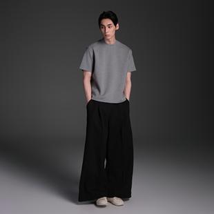 25SS顺滑亲肤太空棉空气层圆领短袖 life T恤 for Set