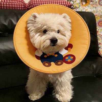 伊丽莎白圈防舔狗狗小型犬舒适圈术后绝育耻辱圈咬脖圈头套可调节
