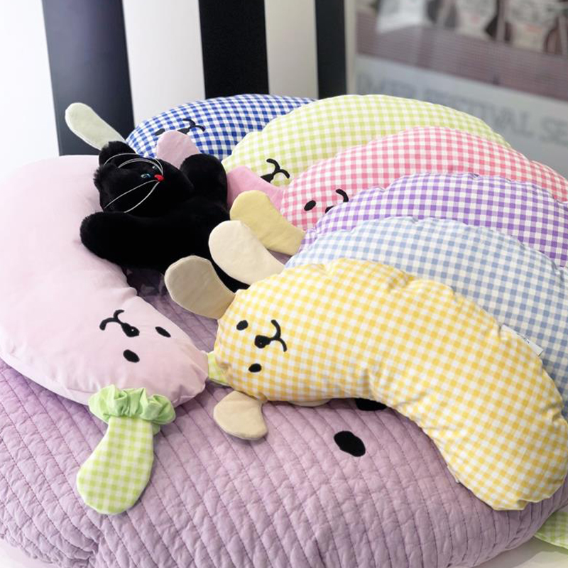 狗狗睡觉枕头小狗专用小型犬网红高颜值靠枕抱枕比熊宠物用品博美