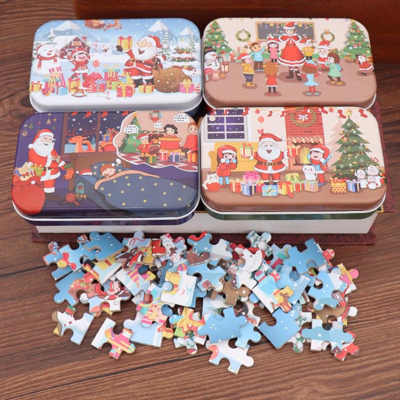 Christmas small gift toy set of 60 pieces圣诞节小礼物益智