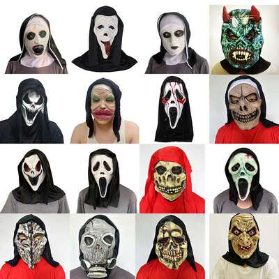 HalloweenScreamingGhostLatex