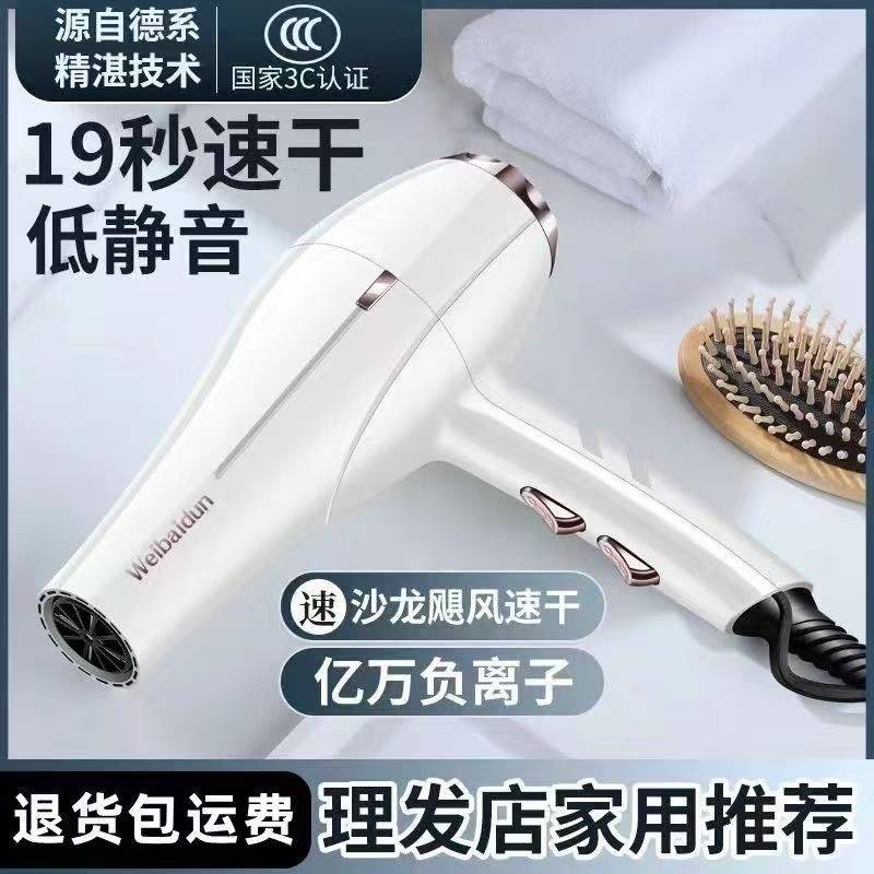 发廊电吹风机家用大功率理发店速干护发冷热风学生宿舍用大风力
