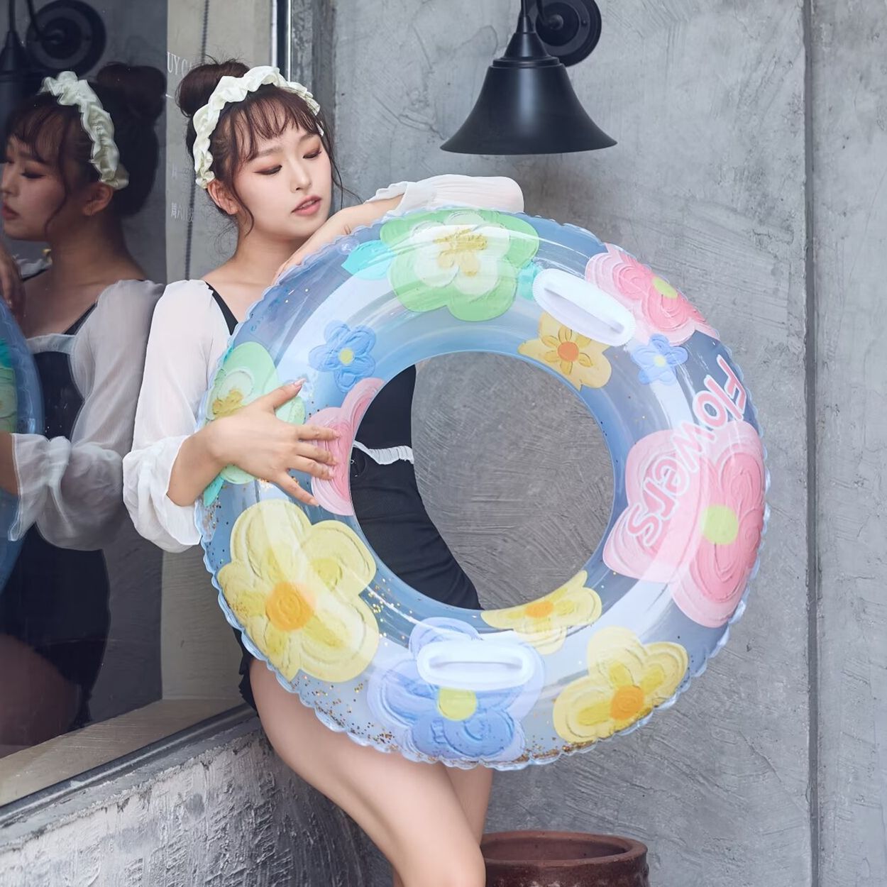 游泳圈成人兒童加厚男女