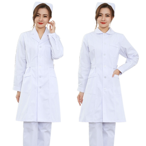 护士服长袖冬季女圆领立领工作服