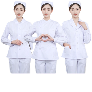 短款护士服分体套装长袖薄款厚款