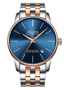 新款时尚品牌机械表AILANG艾浪简约男表夜光个性创男手表