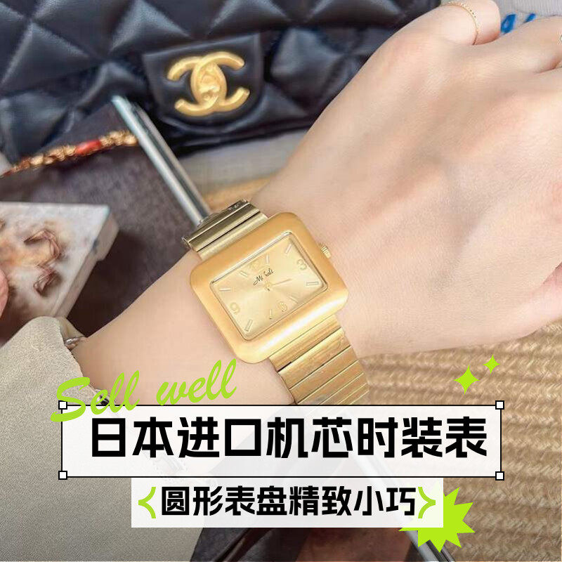 竹节个性女感霸气潮流女士手表